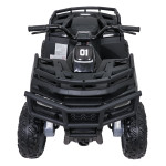 Elektrická Štvorkolka - 4x4 ATV WOLF - čierna